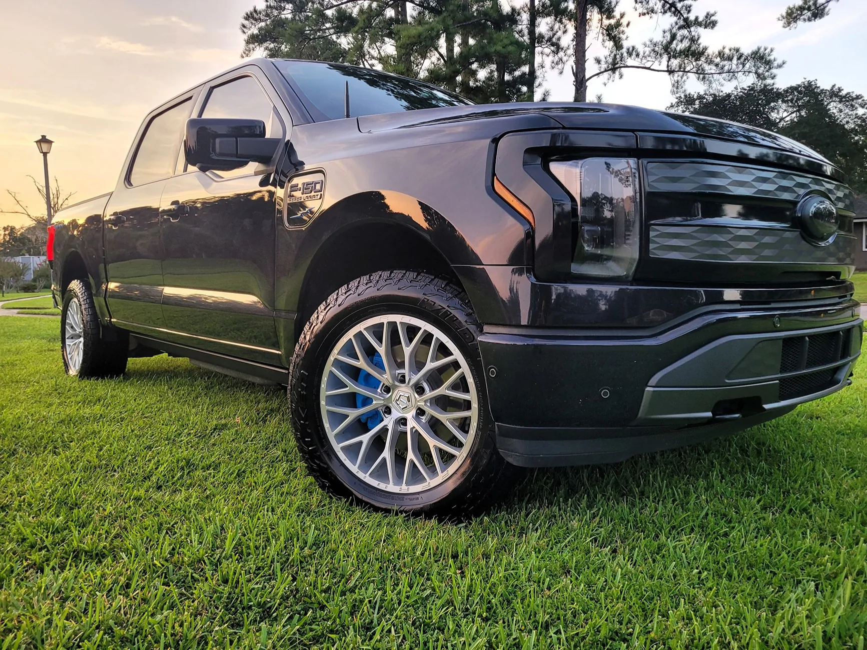 Ford F-150 Lightning Trying For Beauty Shots With New Shoes Luna 2