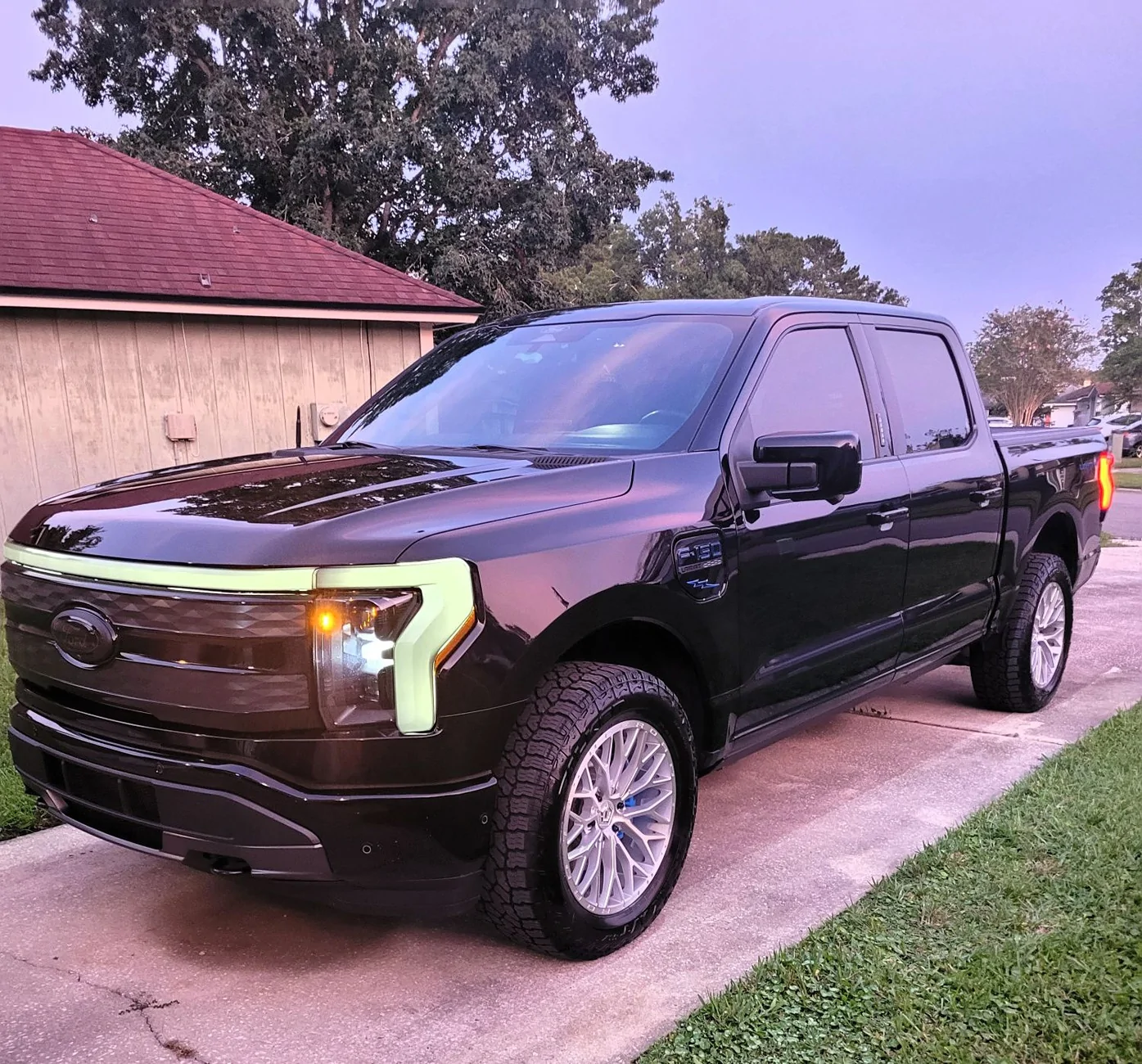 Ford F-150 Lightning Trying For Beauty Shots With New Shoes Luna 5
