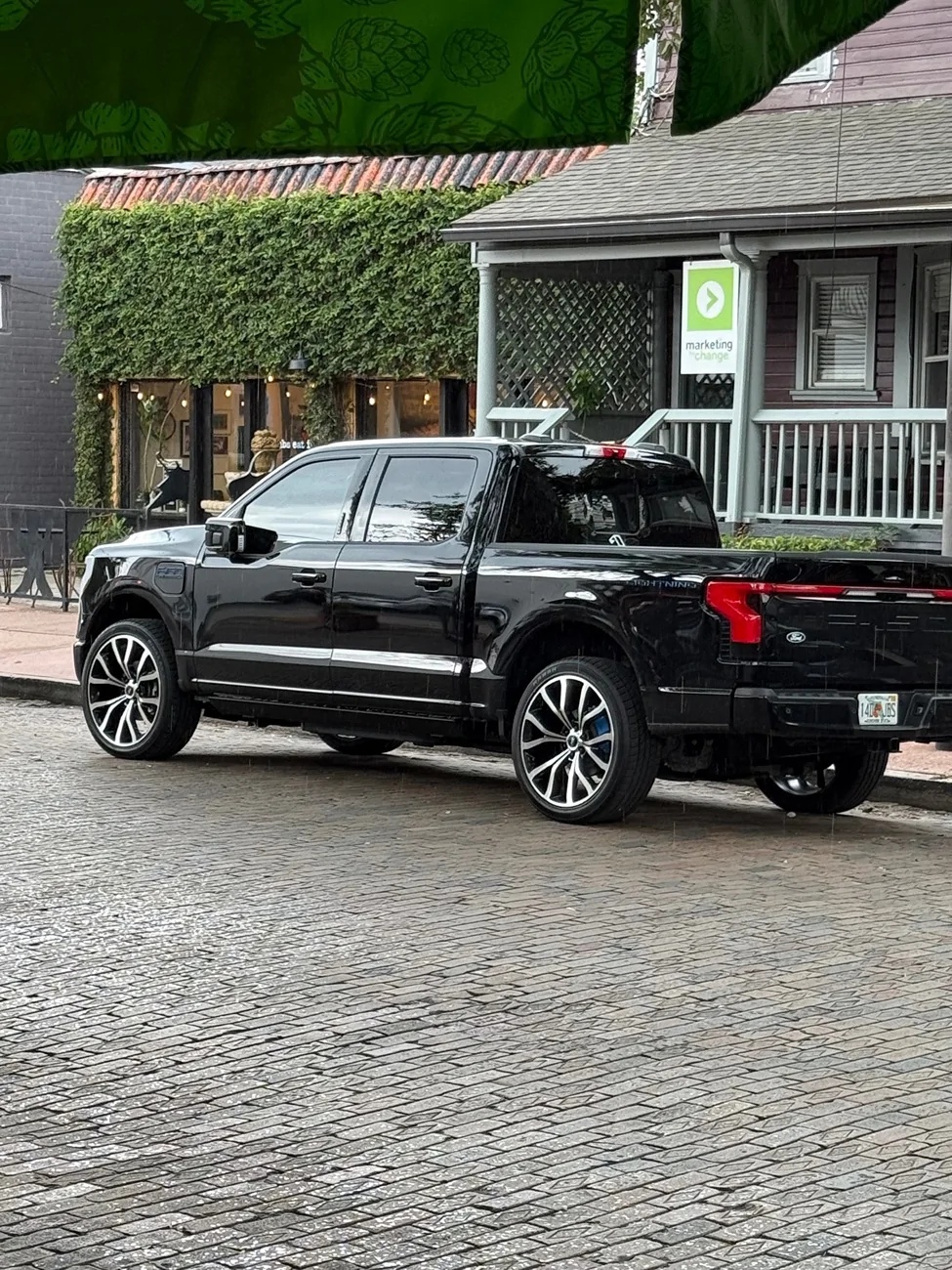Ford F-150 Lightning Leveled: Rough Country 3/4 Front Leveling + 24” wheels on 40s IMG_9166