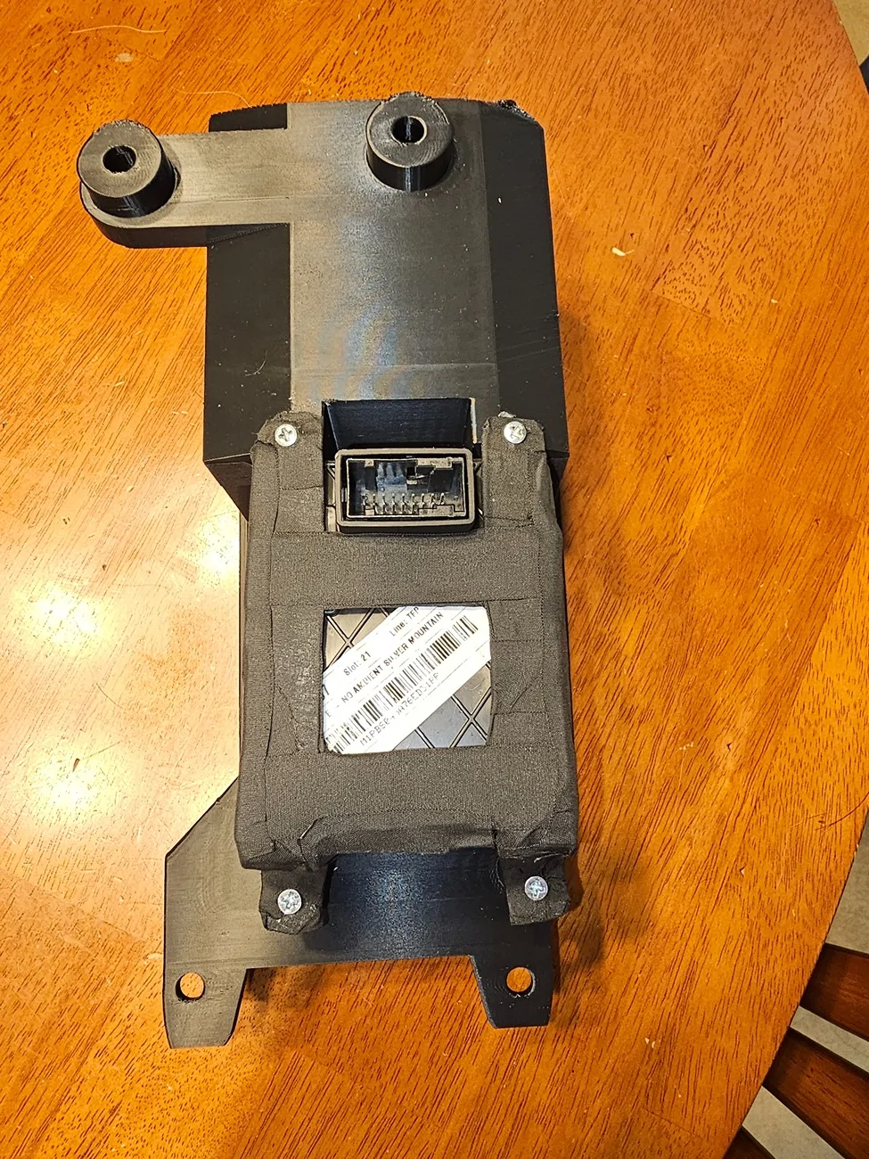 Ford F-150 Lightning Stick to Rotary Shift Knob Conversion w/ 3D Printed Rotary Shifter Holder shifter_mount