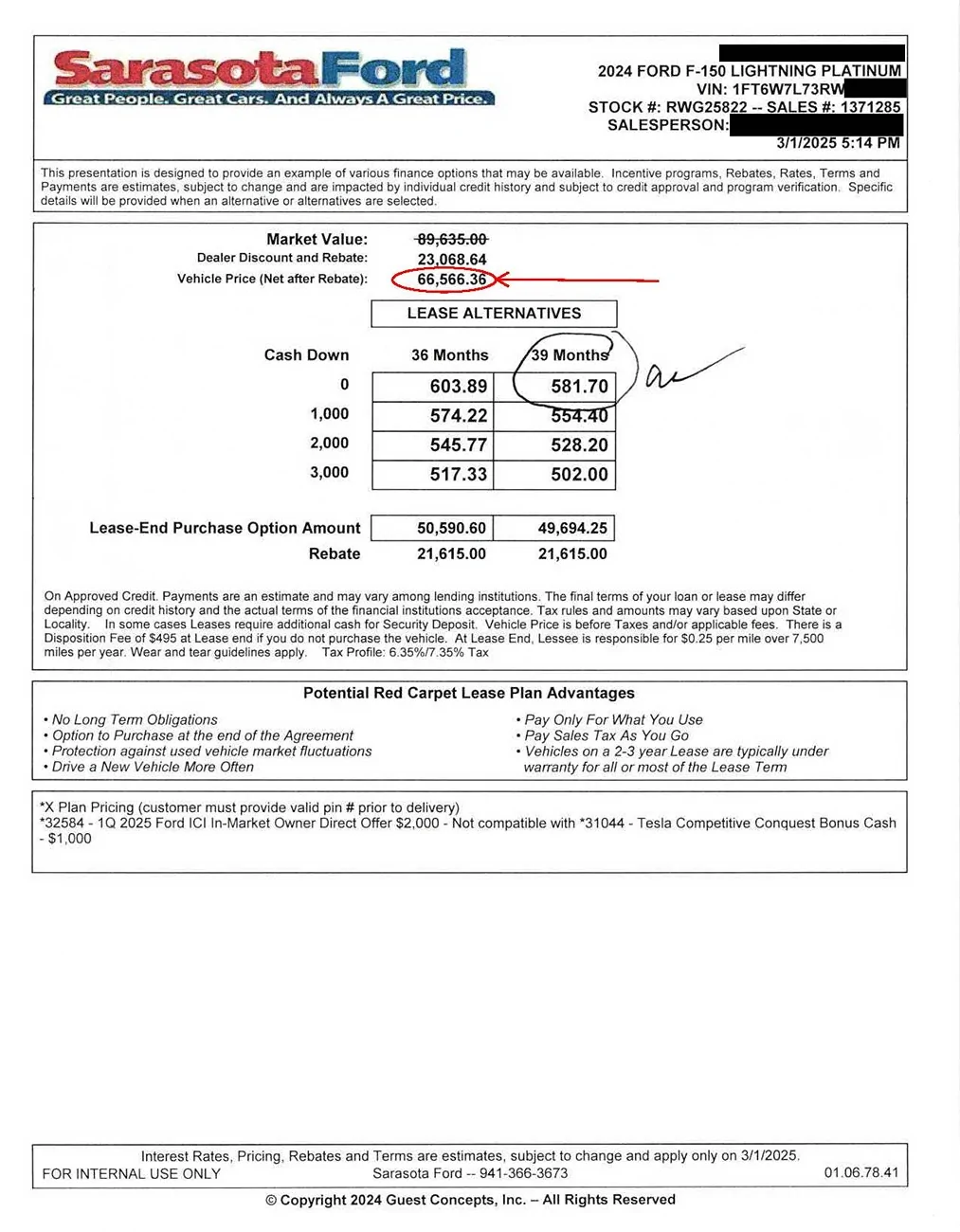 Ford F-150 Lightning Why isn’t the Lightning getting more of the gas F150 market? Pages from Customer Docs