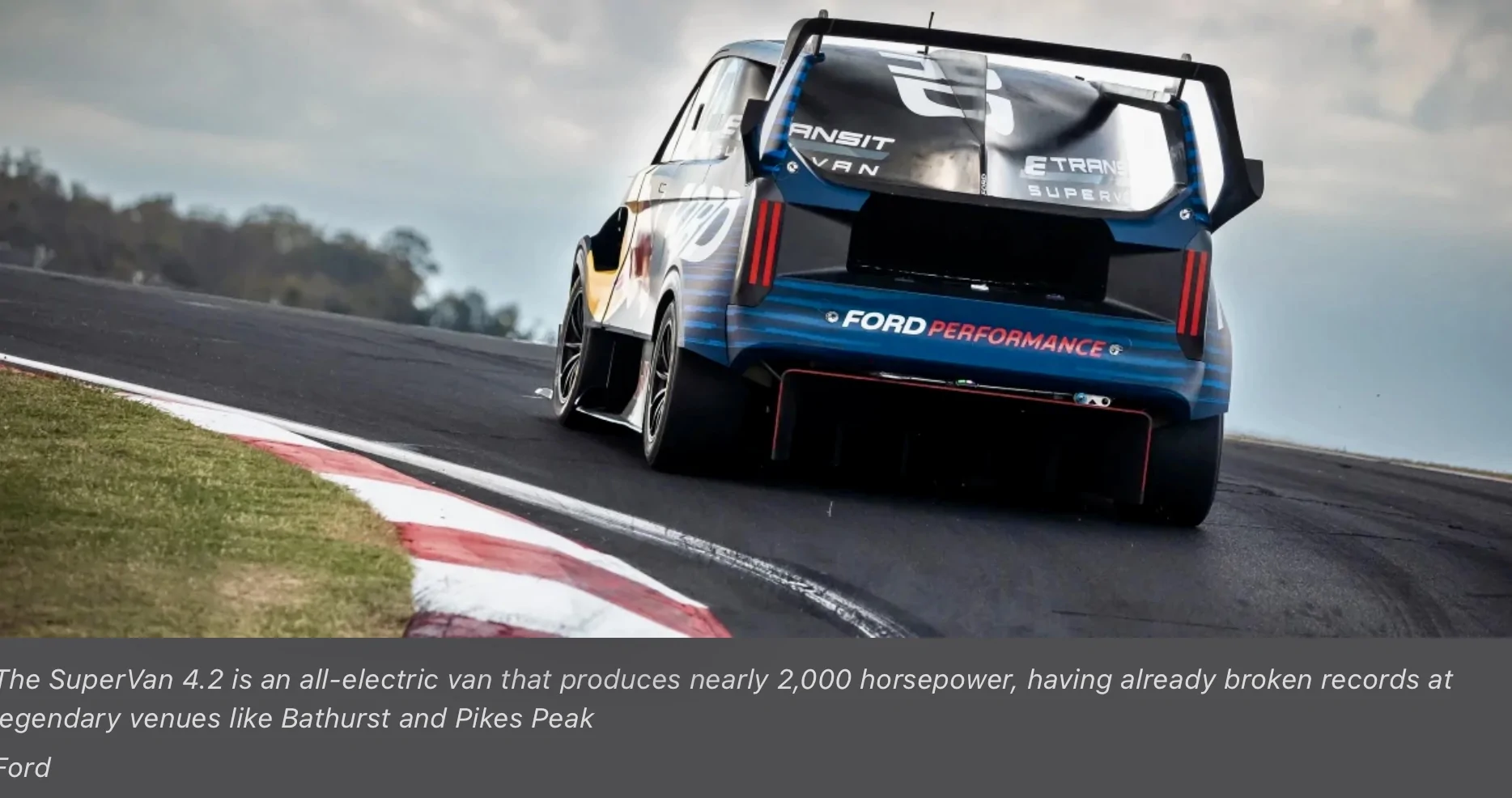 Ford F-150 Lightning SuperVan EV smokes Corvette ZR1 at Nürburgring IMG_1139