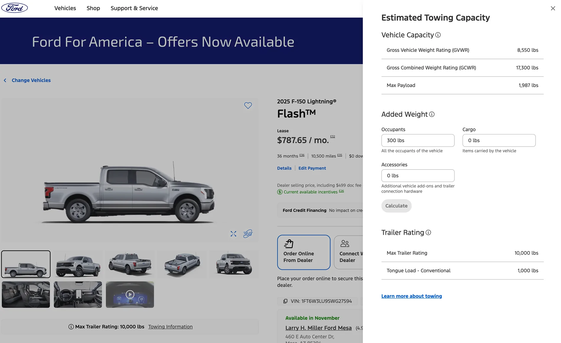 Ford F-150 Lightning MAX TRAILER TOW PACKAGE if not planning to tow? Screenshot 2025-09-01 at 07.53.46