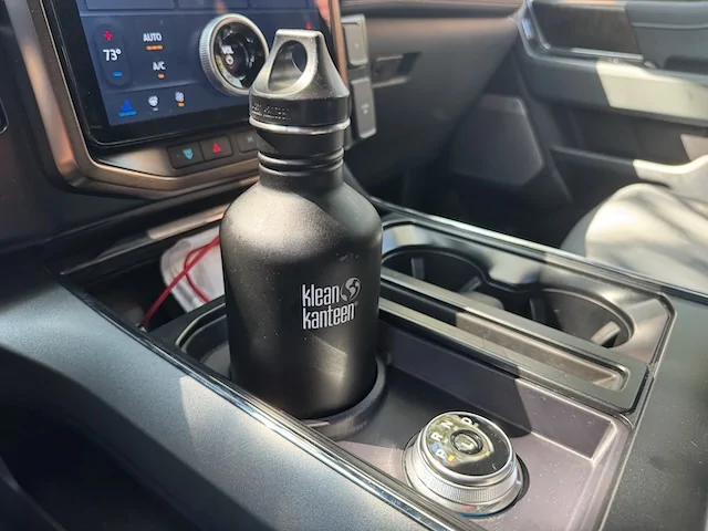 Ford F-150 Lightning Stick to Rotary Shift Knob Conversion w/ 3D Printed Rotary Shifter Holder IMG_9815