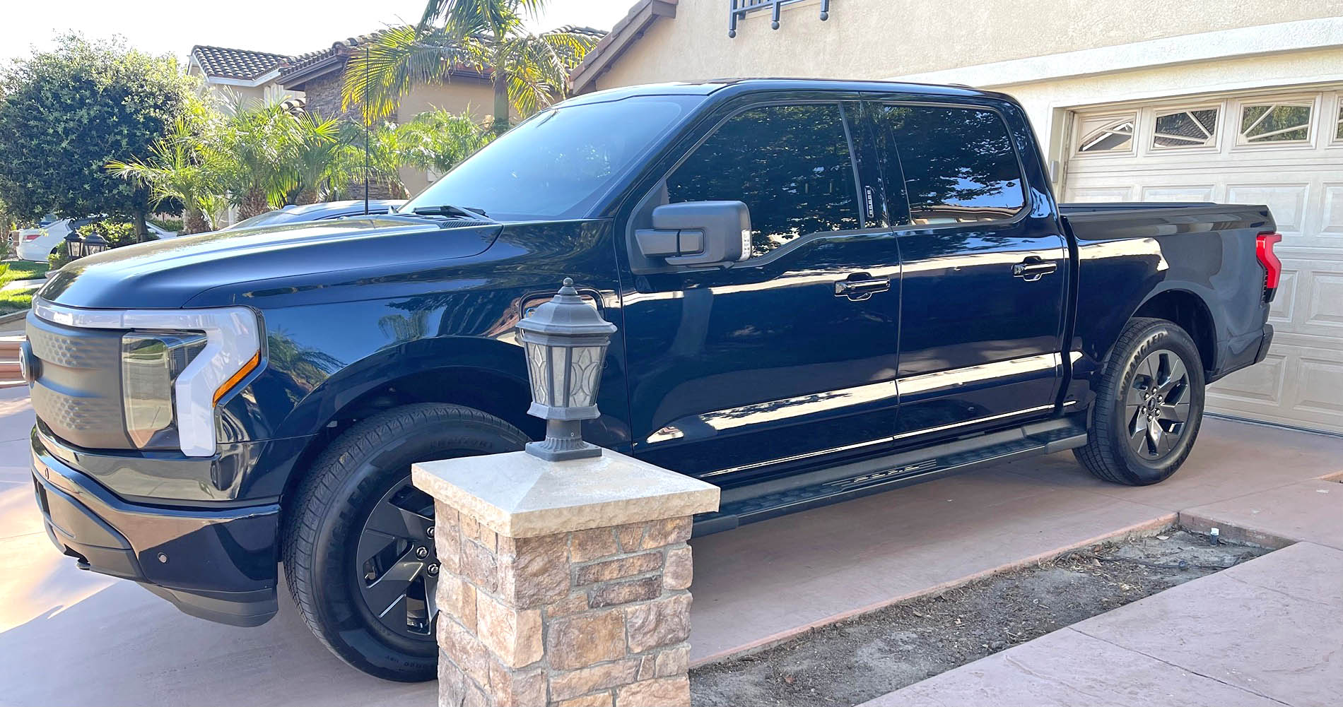 Ford F-150 Lightning Eibach Pro-Kit installed on 2024 Lightning Flash IMG_3781