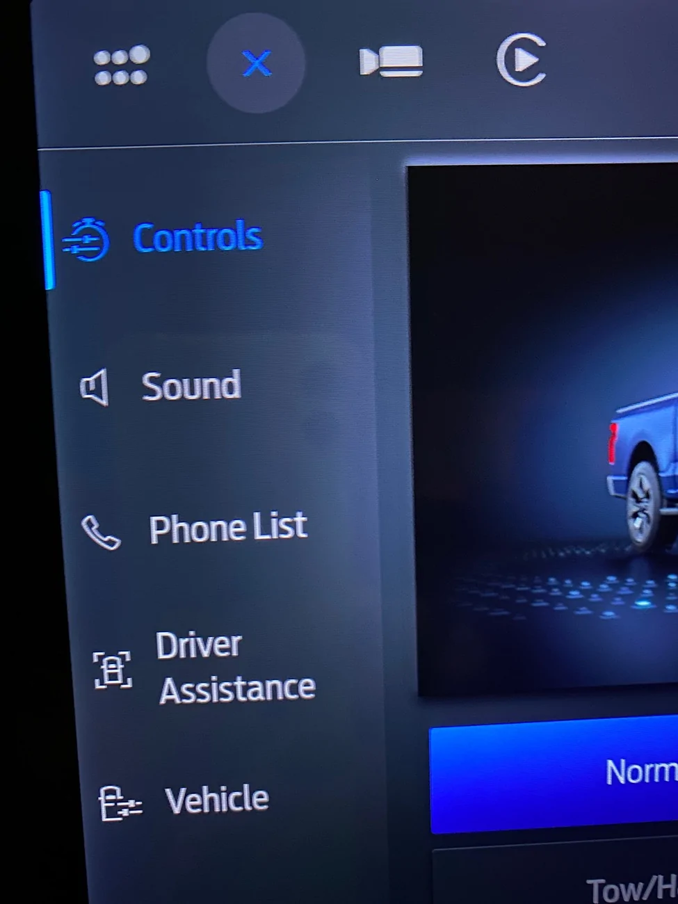 Ford F-150 Lightning Passenger streaming music via BT.   How do you guys make the switch? IMG_7410