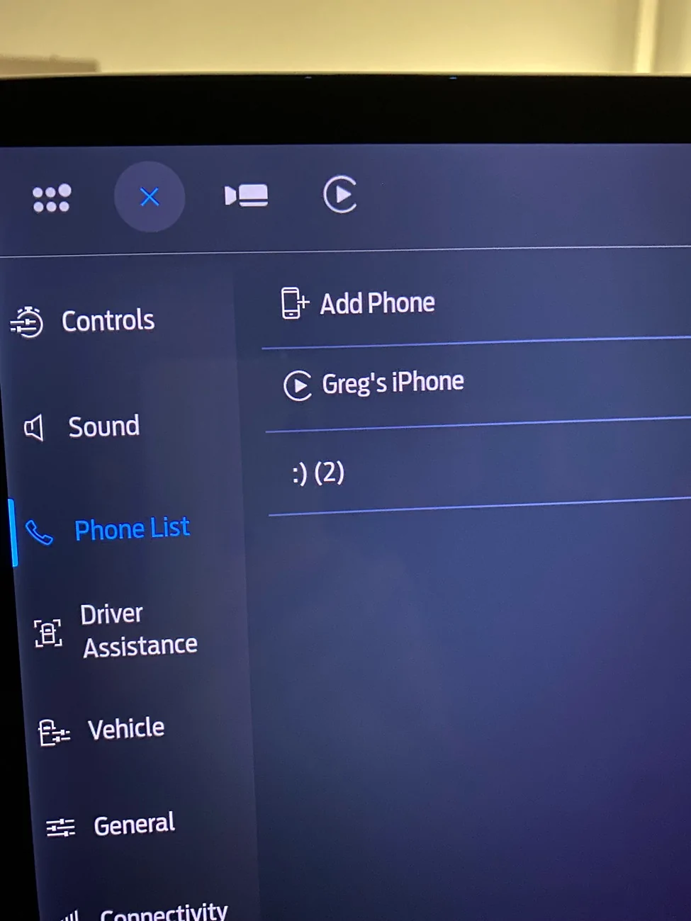 Ford F-150 Lightning Passenger streaming music via BT.   How do you guys make the switch? IMG_7411
