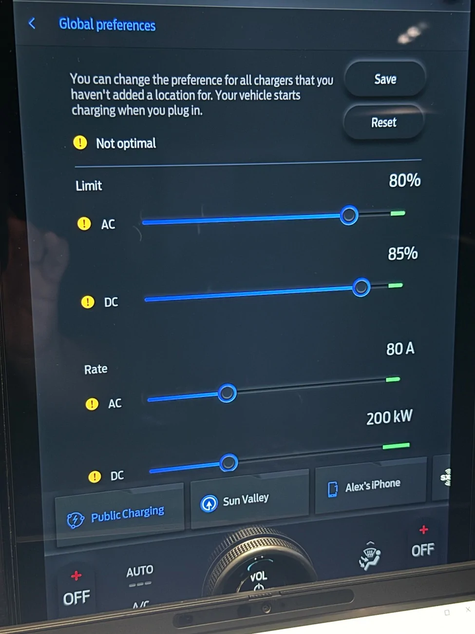 Ford F-150 Lightning Add Charge enhanced charge settings IMG_1470