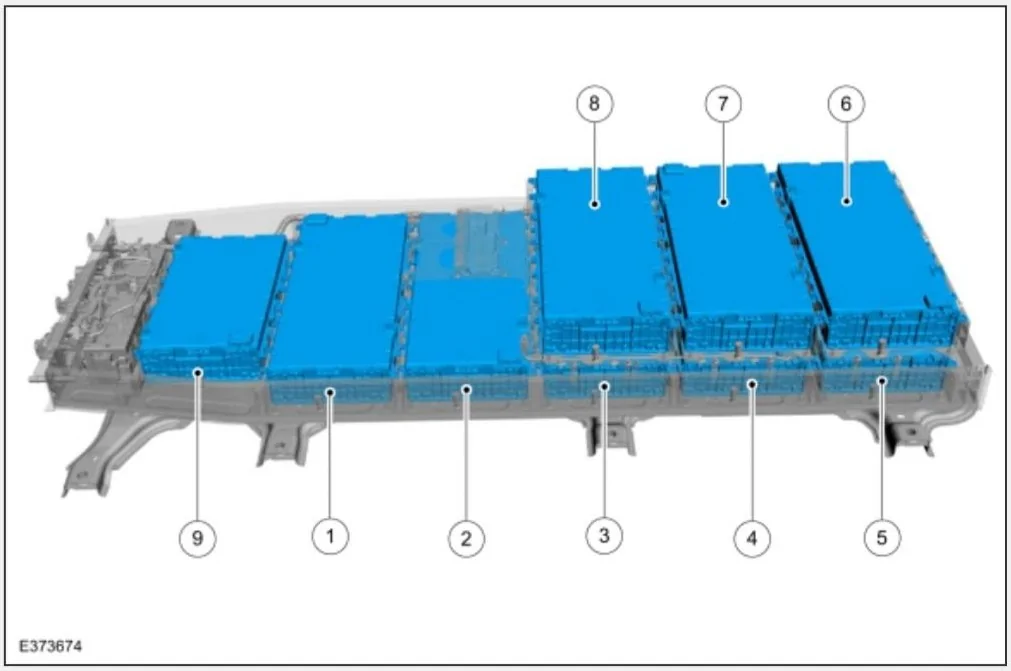 Ford F-150 Lightning Footprint of 131Kwh battery vs 98 kw battery 1757368819271-g4
