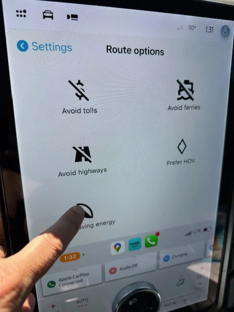 Ford F-150 Lightning Google maps with Carplay now integrated with driver display for some.  Possible "fix" is in post 40. IMG_2615