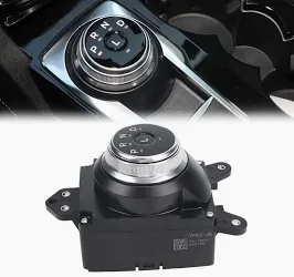 Ford F-150 Lightning SUCCESS! ROTARY DIAL installation with  12" screen - without removing upper trim 1757509954303-5s