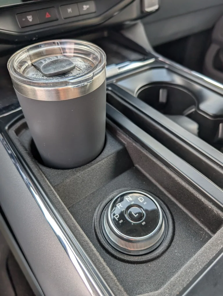 Ford F-150 Lightning Stick to Rotary Shift Knob Conversion w/ 3D Printed Rotary Shifter Holder PXL_20250906_205102736