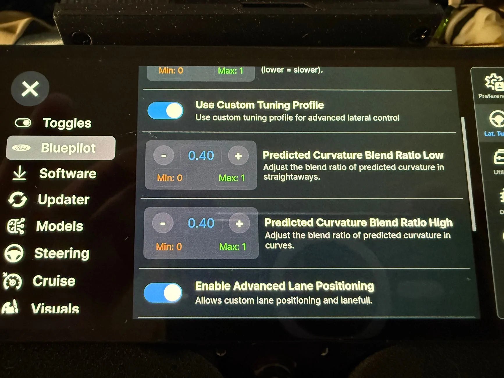 Ford F-150 Lightning Comma AI self driver assistant IMG_2651