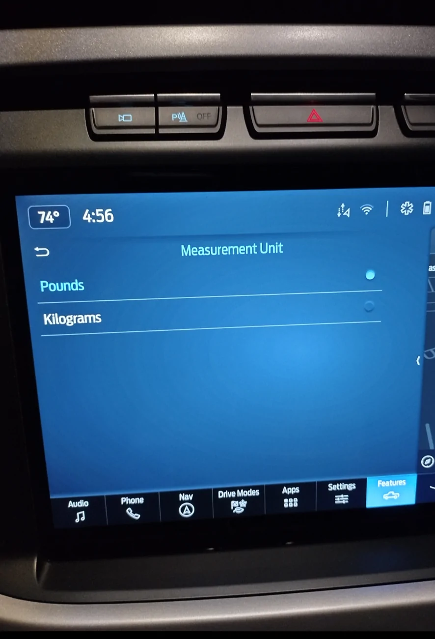 Ford F-150 Lightning I now have onboards scales. NOT!!!🤫 Screenshot_20250913-055541-399