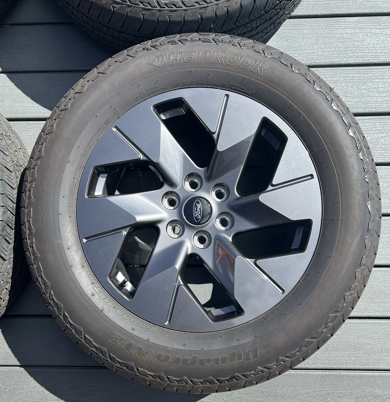 Ford F-150 Lightning '23 Lariat Wheels/Tires/TPMS $850 (sorry, no shipping) 2. Wheel 1