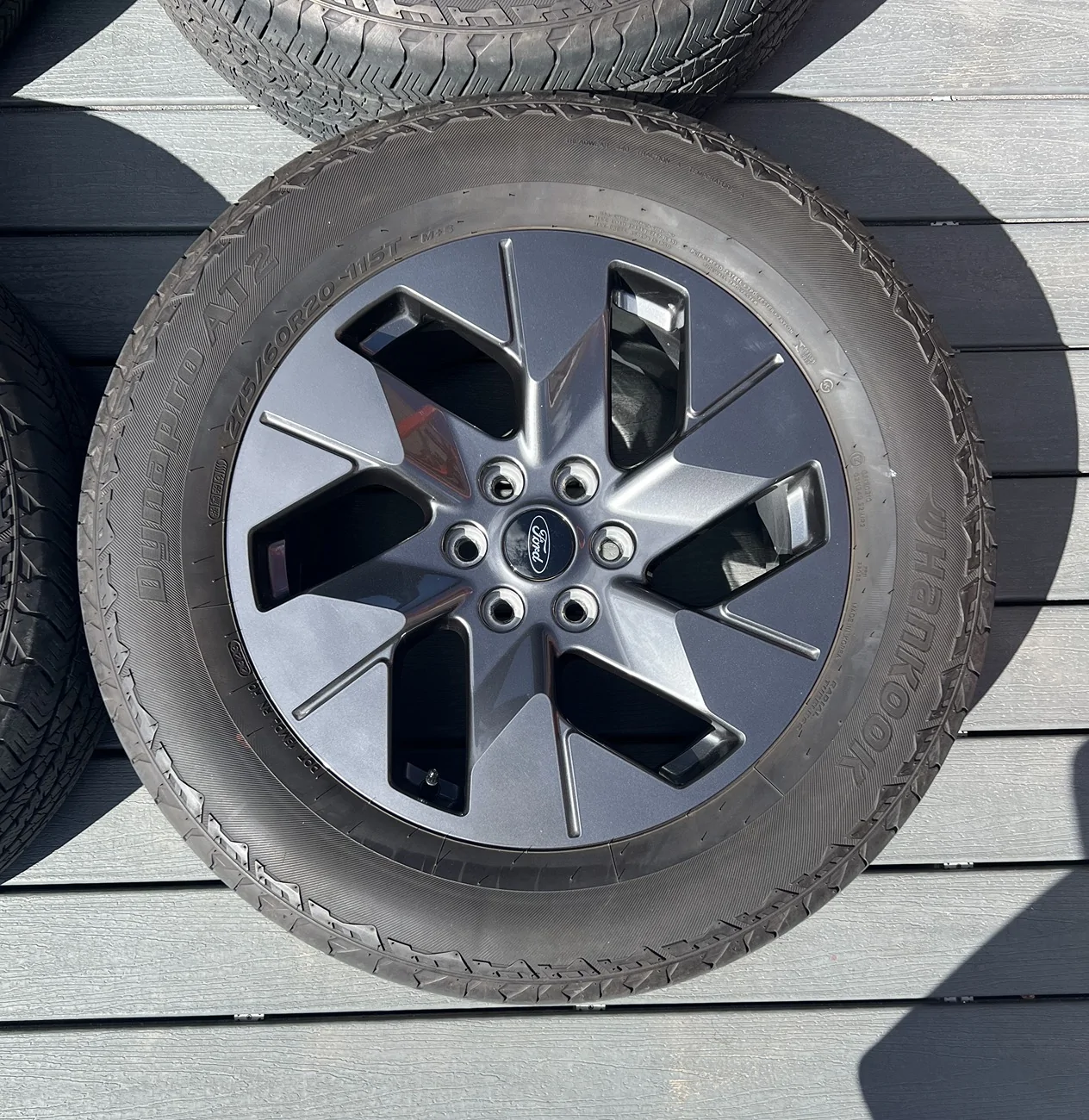 Ford F-150 Lightning '23 Lariat Wheels/Tires/TPMS $850 (sorry, no shipping) 4. Wheel 3
