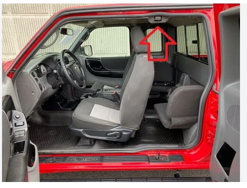 Ford F-150 Lightning 2025 IIHS Moderate overlap front: updated test ranger door head banger