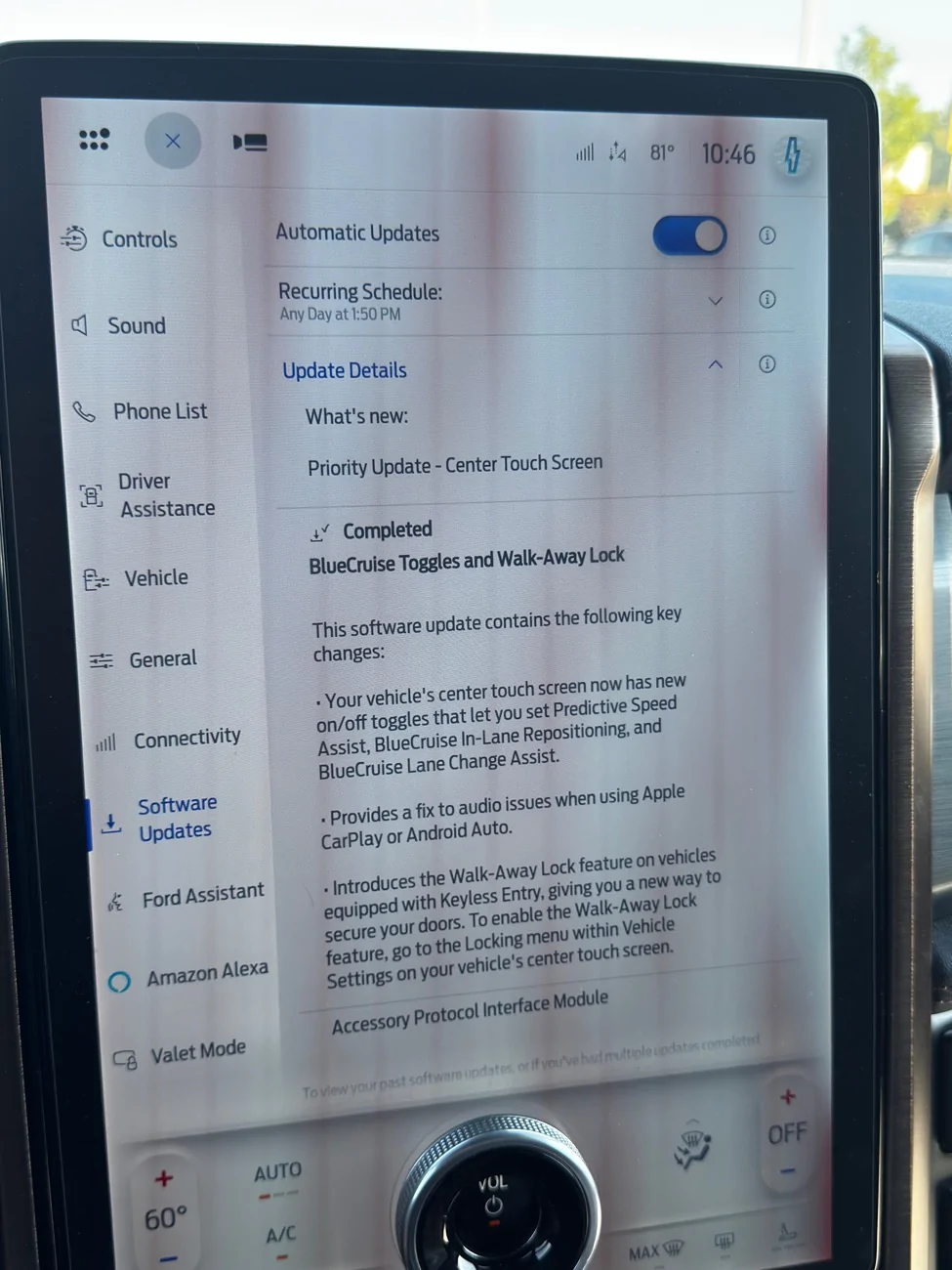 Ford F-150 Lightning PU-Sync-25.2.1.6.5 - Walk Away Lock Toggles UPDATE POST# 95 IMG_3759
