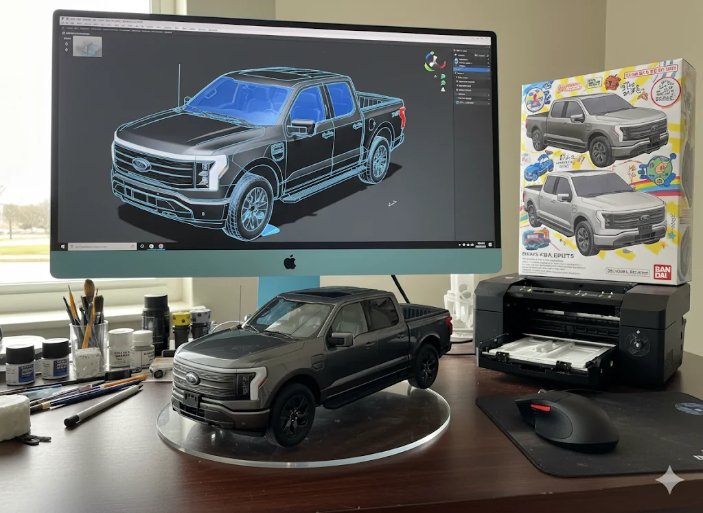 Ford F-150 Lightning Fun AI Images of Your Lightning - Try This and Post Yours! lightning ai2