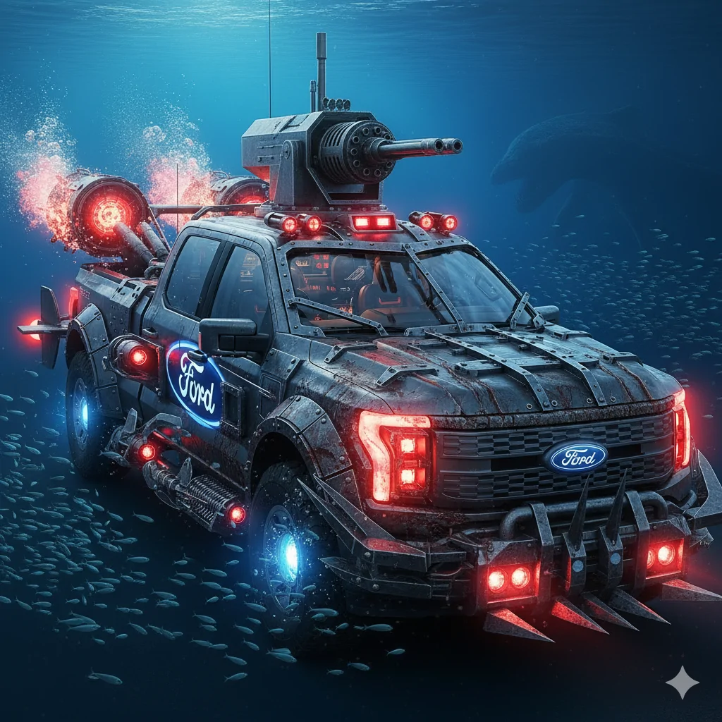 Ford F-150 Lightning Fun AI Images of Your Lightning - Try This and Post Yours! Gemini_Generated_Image_x6cnzix6cnzix6cn