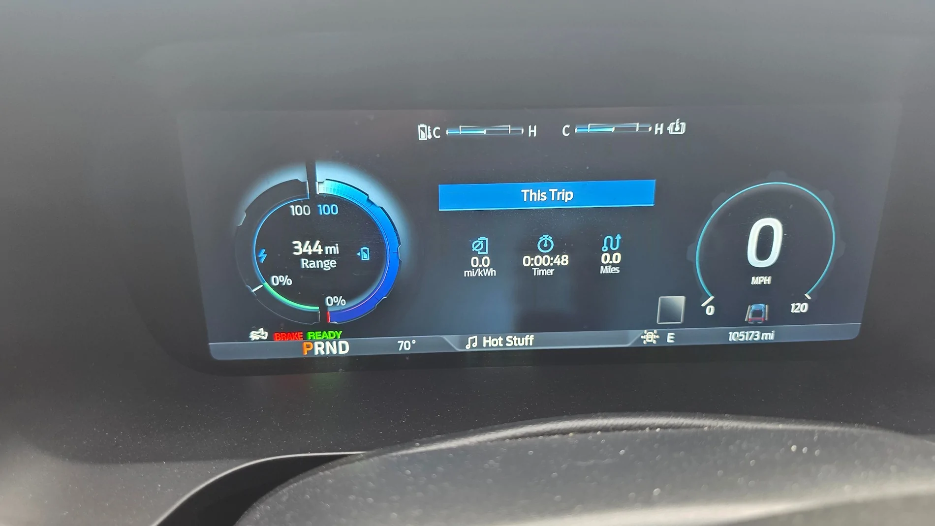 Ford F-150 Lightning Is anyone getting more miles per charge? I had it for 3 years and it seems im getting more as it it gets older? 20250919_074953