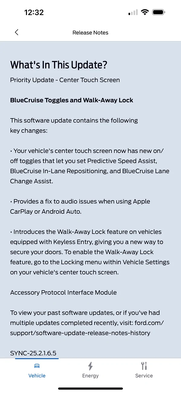 Ford F-150 Lightning PU-Sync-25.2.1.6.5 - Walk Away Lock Toggles: Post 203 Final FIX! IMG_4924
