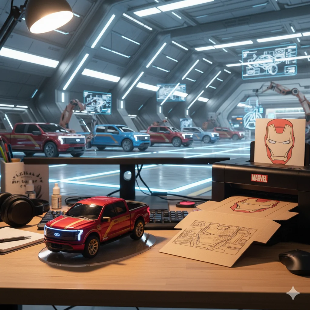 Ford F-150 Lightning Fun AI Images of Your Lightning - Try This and Post Yours! starkf150