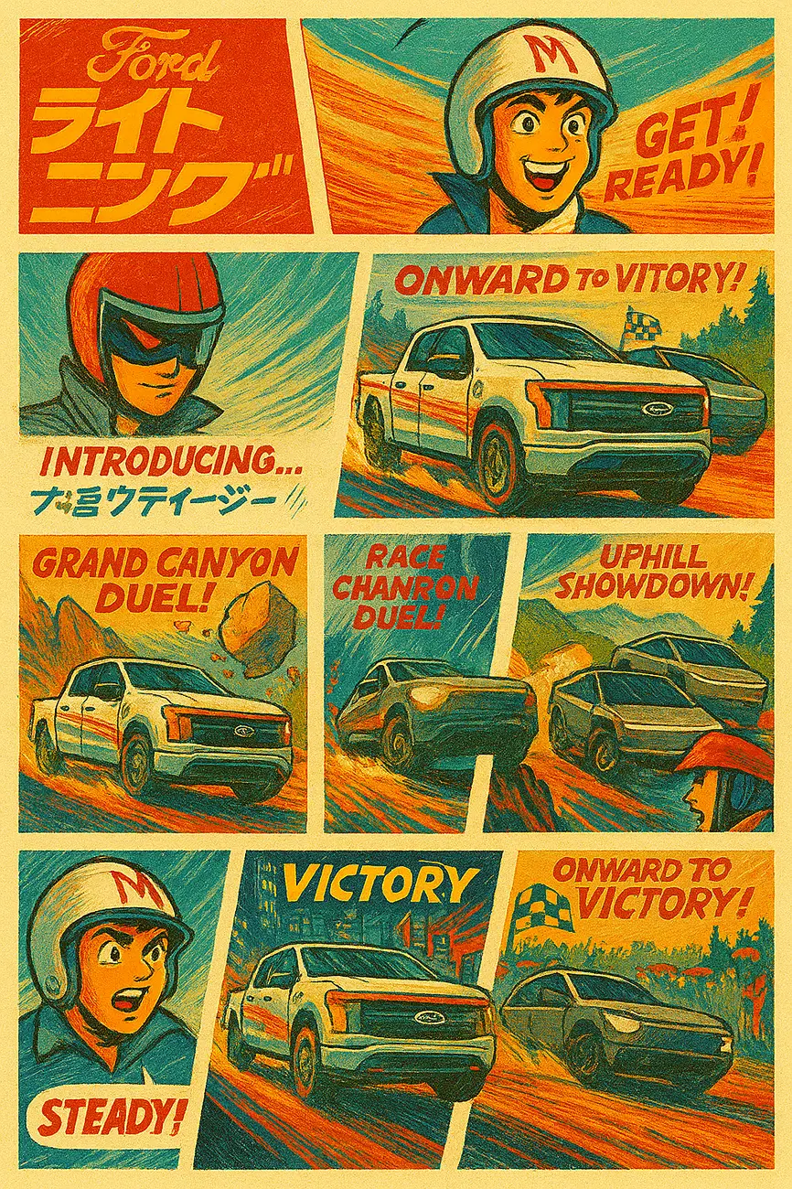 Ford F-150 Lightning Fun AI Images of Your Lightning - Try This and Post Yours! Copilot_20250920_164552
