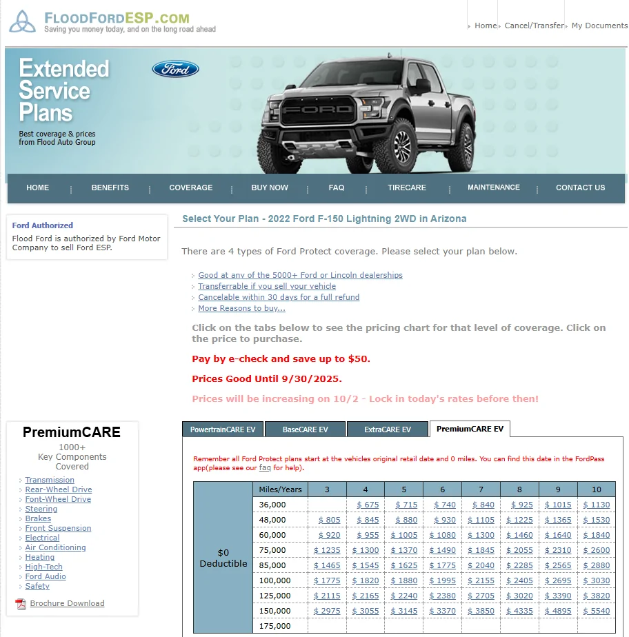 Ford F-150 Lightning ATTN: Ford's Annual Price Increase on ESPs (Extended Service Plans) Coming Soon - Lock in your Granger Warranty before Oct 1st! 1758551830217-15