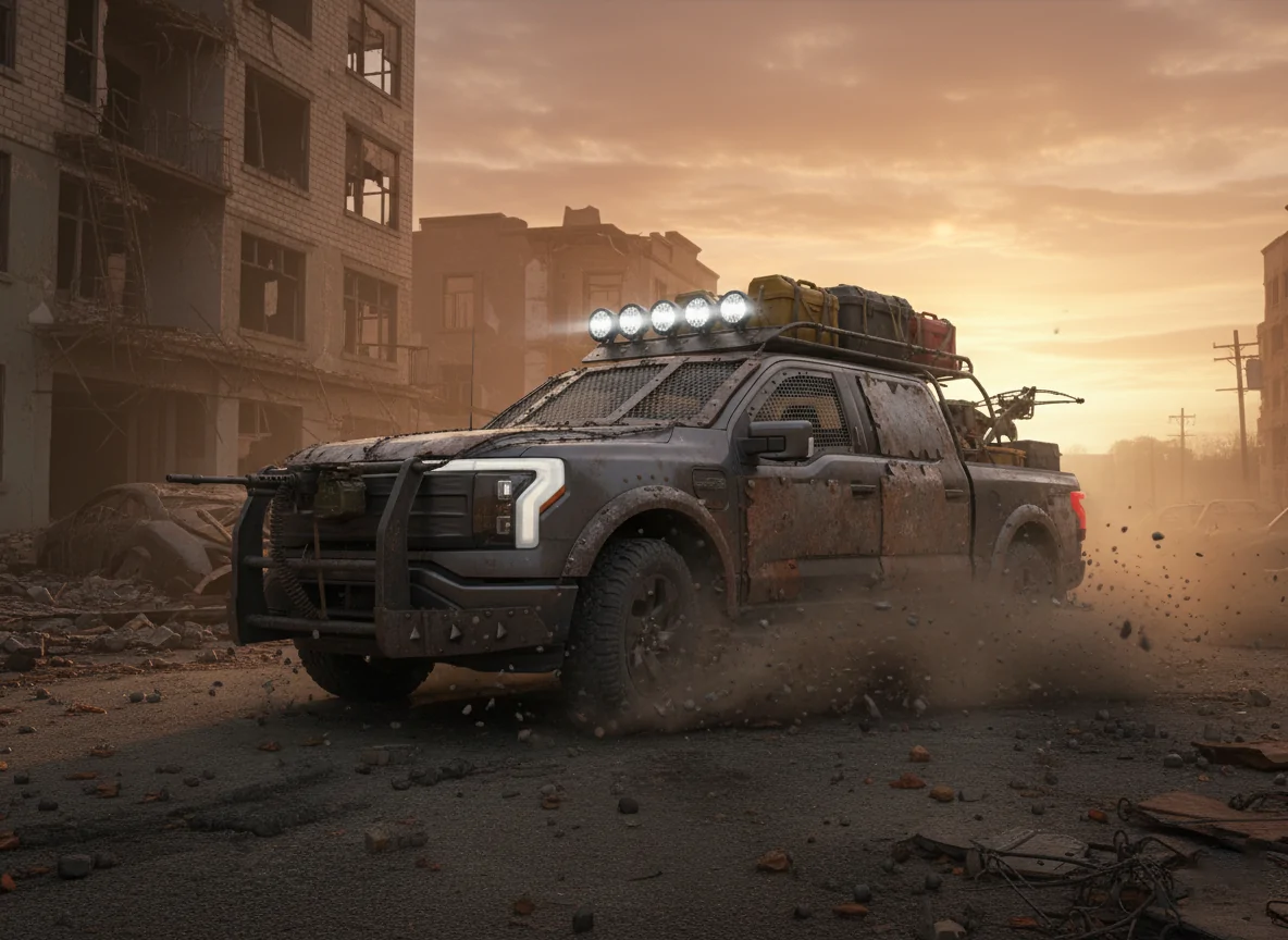 Ford F-150 Lightning Fun AI Images of Your Lightning - Try This and Post Yours! Gemini_Generated_Image_59mze659mze659mz
