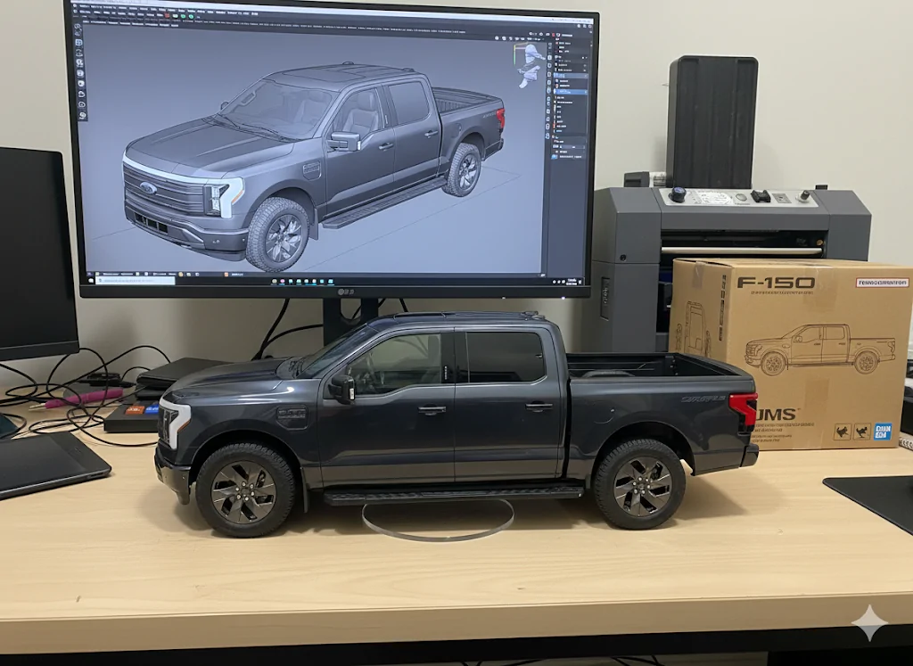 Ford F-150 Lightning Fun AI Images of Your Lightning - Try This and Post Yours! 1758671824511-mg