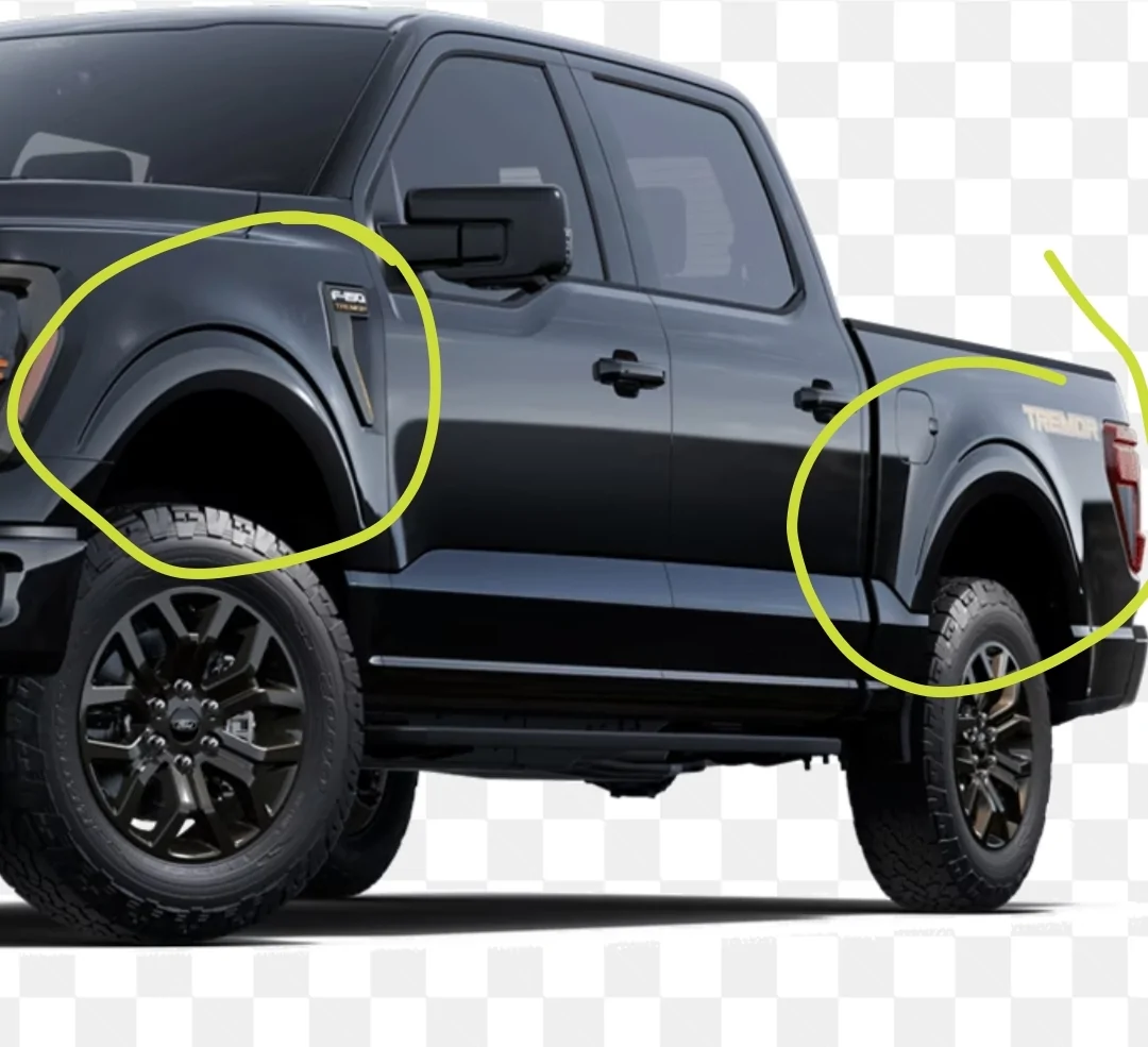 Ford F-150 Lightning Body differences between EV and ICE 1000016728