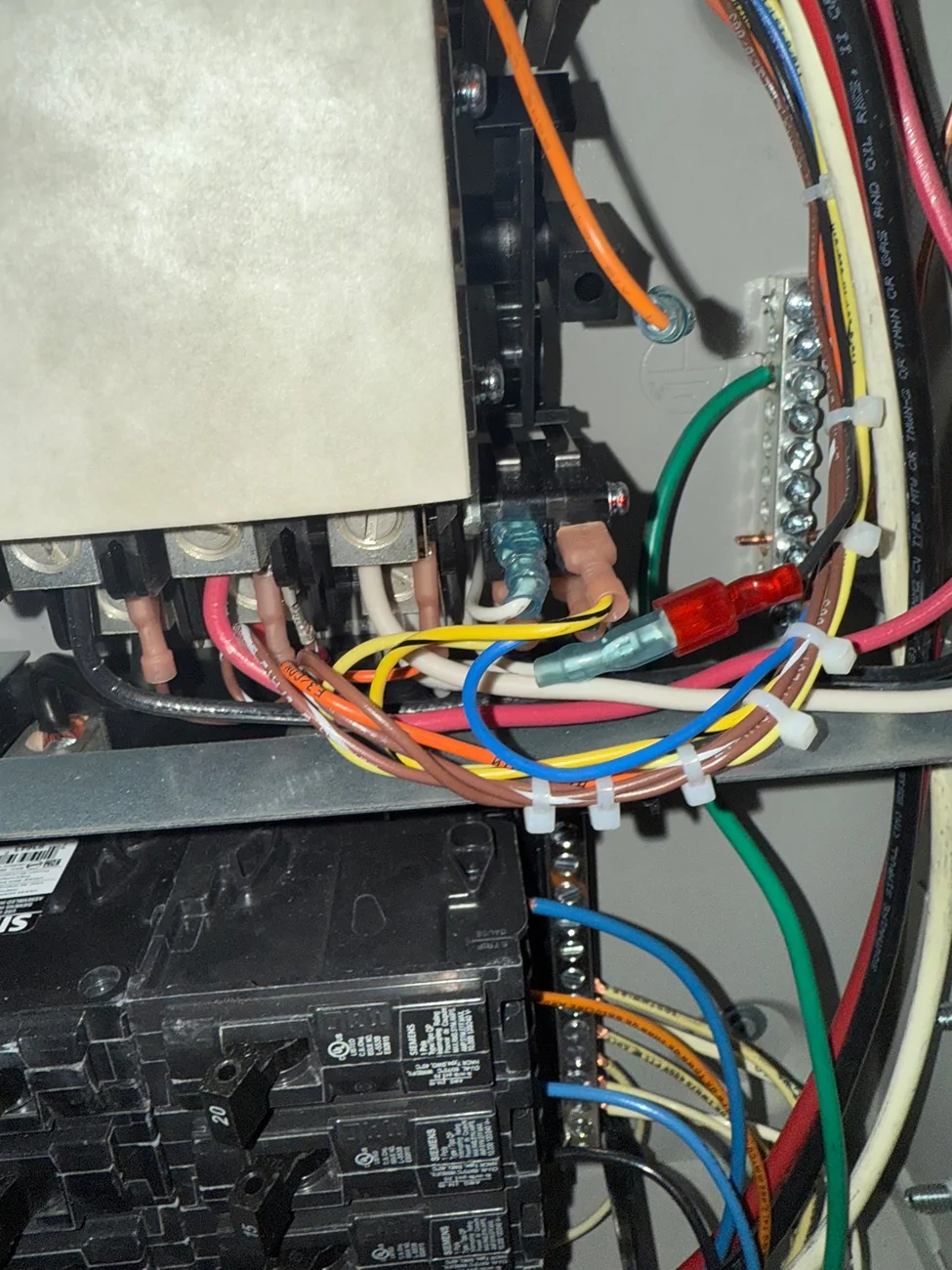 Ford F-150 Lightning Generac 6852 Transfer Switch installed (to power my house from the Pro Power 240V plug) IMG_2570