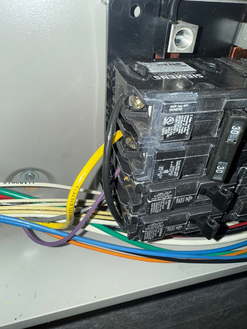 Ford F-150 Lightning Generac 6852 Transfer Switch installed (to power my house from the Pro Power 240V plug) IMG_2571