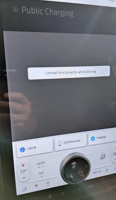 Ford F-150 Lightning How to precondition the battery for fast charging when your complementary advanced navigation has expired and in motion? 1758999746206-o6