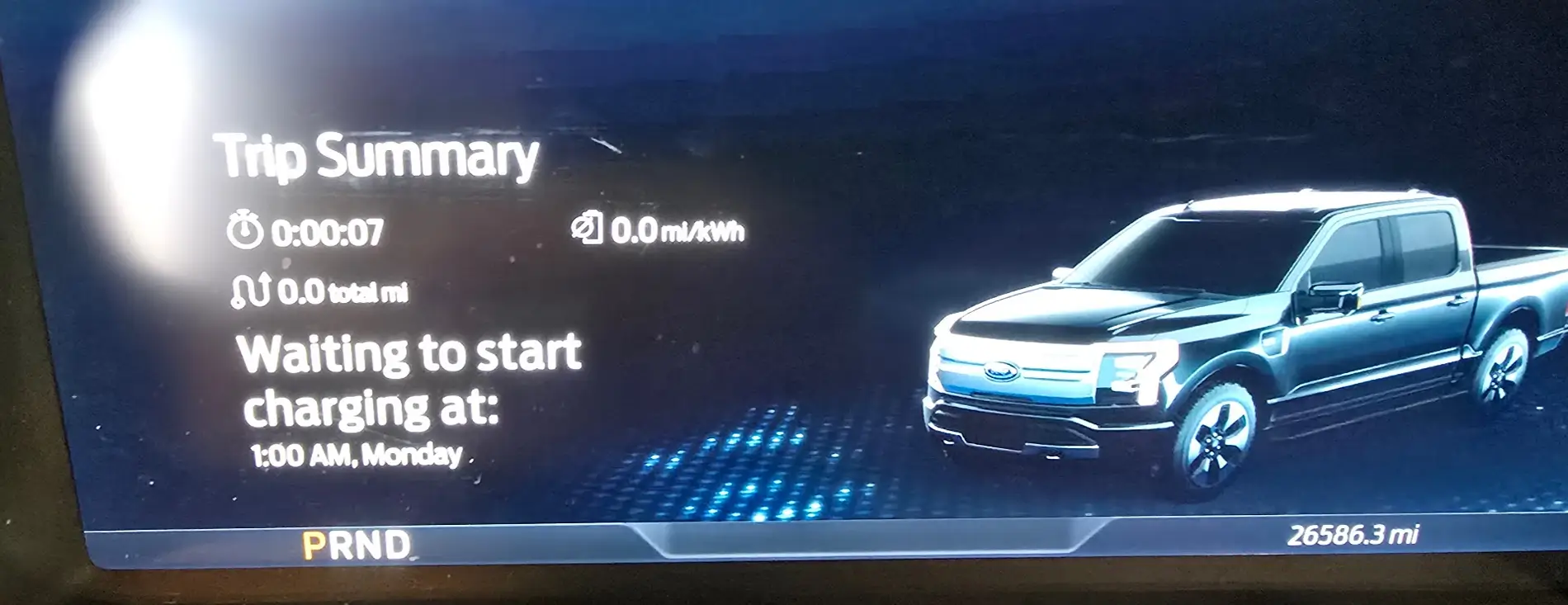 Ford F-150 Lightning Charge not starting at specified time.  Has anyone had this happen and know how to fix it? 1759075992667-0o