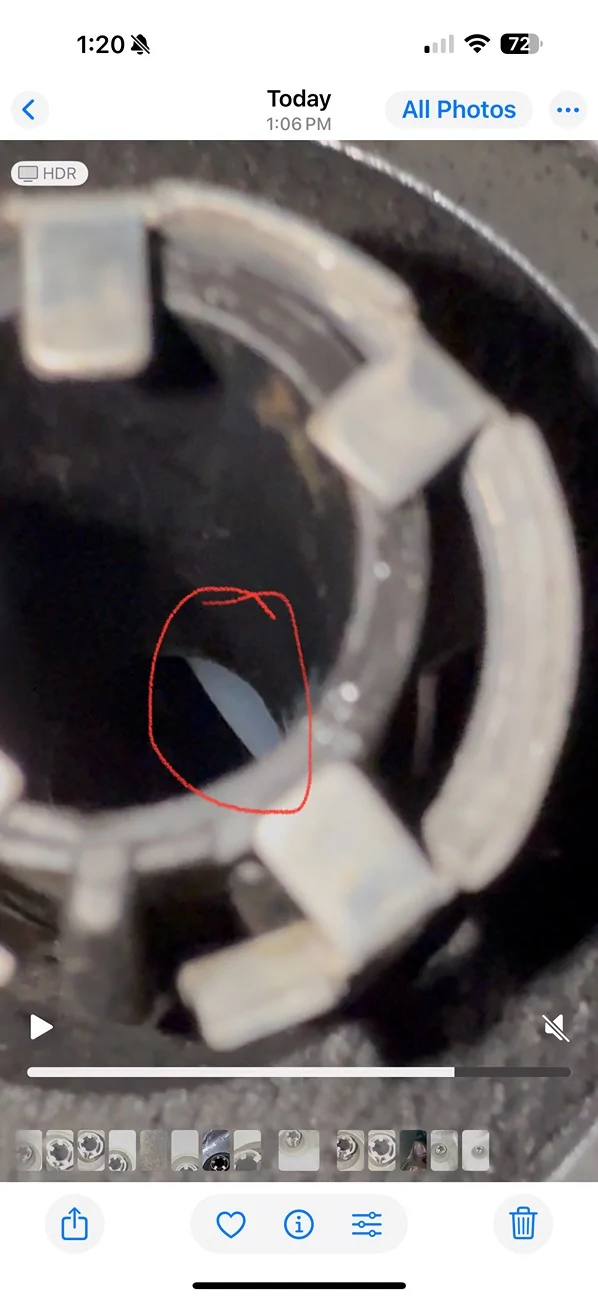 Ford F-150 Lightning Mildew/Musty/Moisture Smell Upon Fan/AC turning On IMG_6241