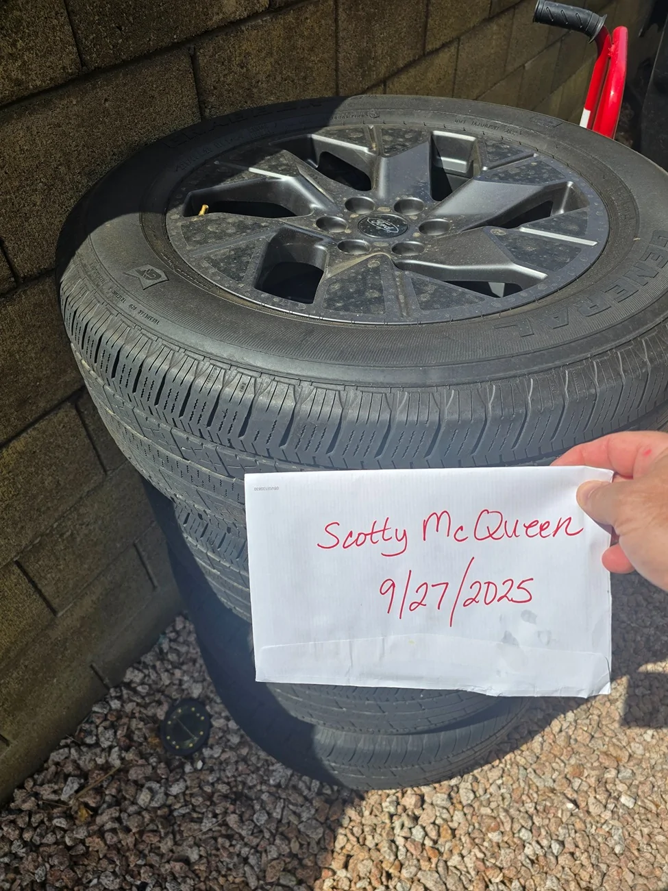 Ford F-150 Lightning 2022 Ford Lightning Lariat OEM 20 in wheels 1000025675