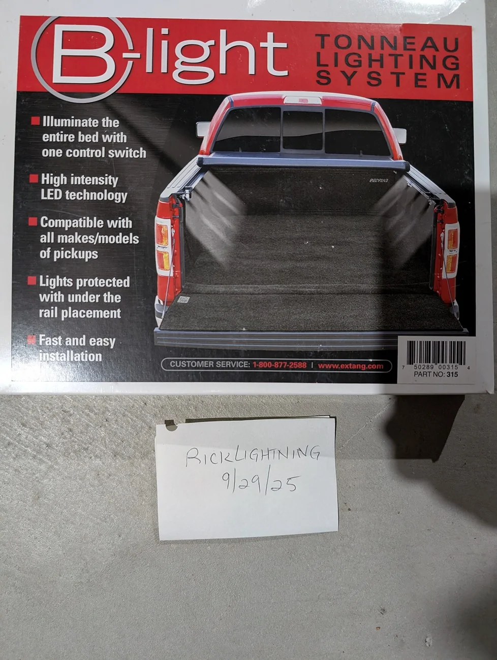 Ford F-150 Lightning Bed LED Lighting system 1000006362