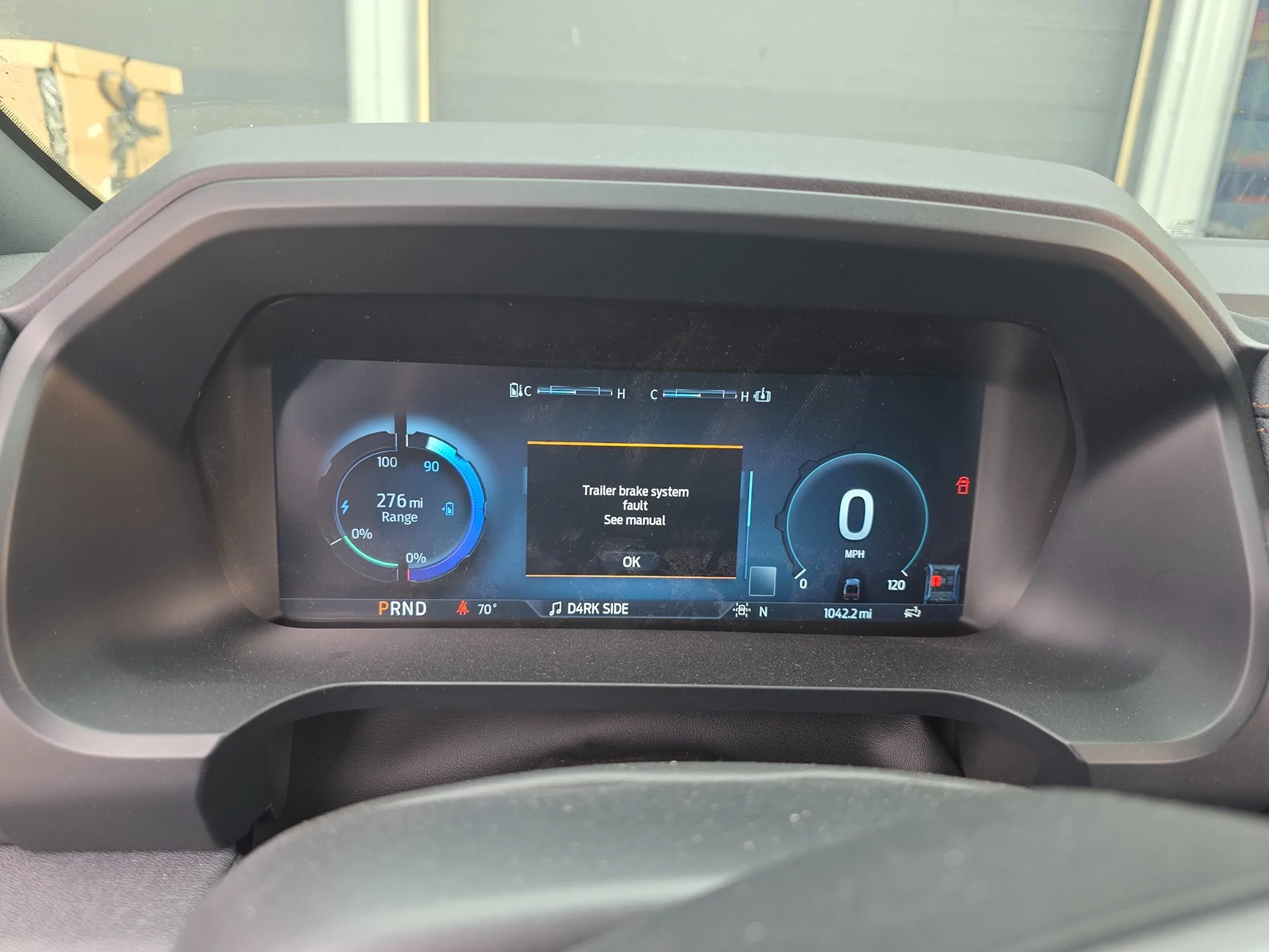 Ford F-150 Lightning Trying to add a trailer brake controller 2025 f150 lightning 20251001_095858