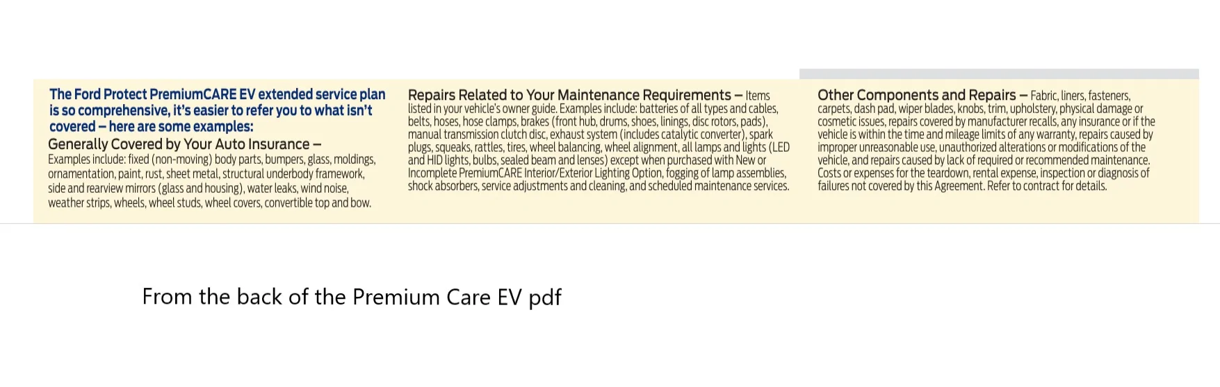 Ford F-150 Lightning Recall king = Repair cost after warranty? 2025 3 What is not covered 