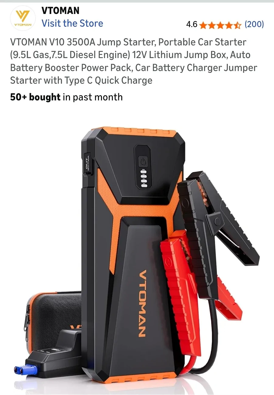 Ford F-150 Lightning 12V battery charge Screenshot_20251005_174052_Amazon Shopping
