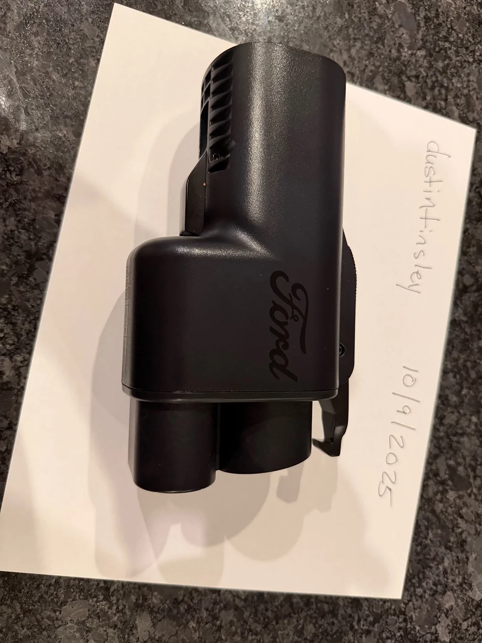 Ford F-150 Lightning Ford NACS adapter IMG_0084