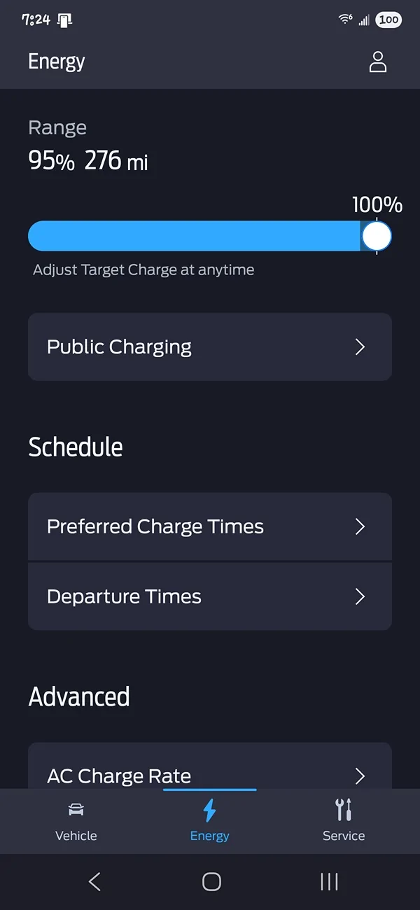 Ford F-150 Lightning FordPass 5.28 update iOS & Android. fpa528