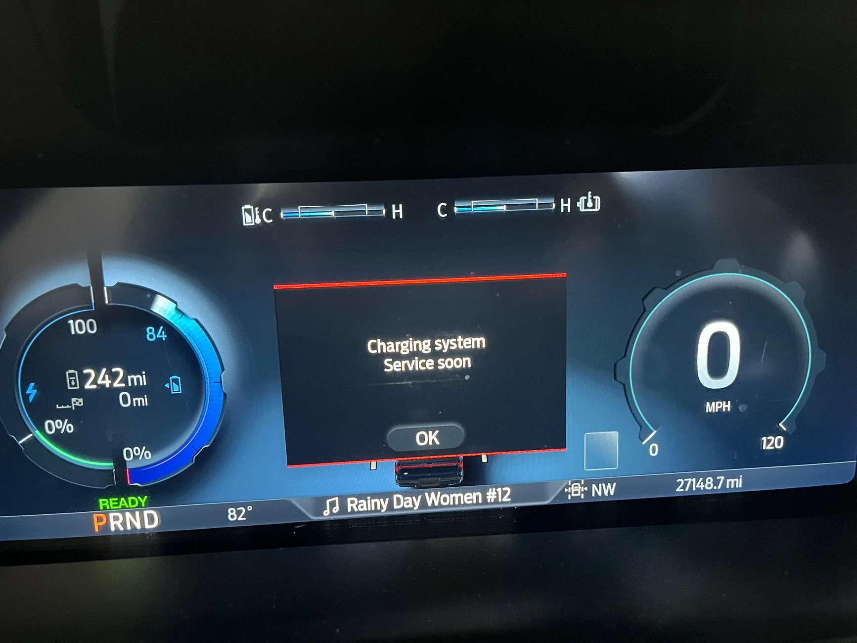 Ford F-150 Lightning "Vehicle in Battery Saver Mode" Please drive IMG_9504