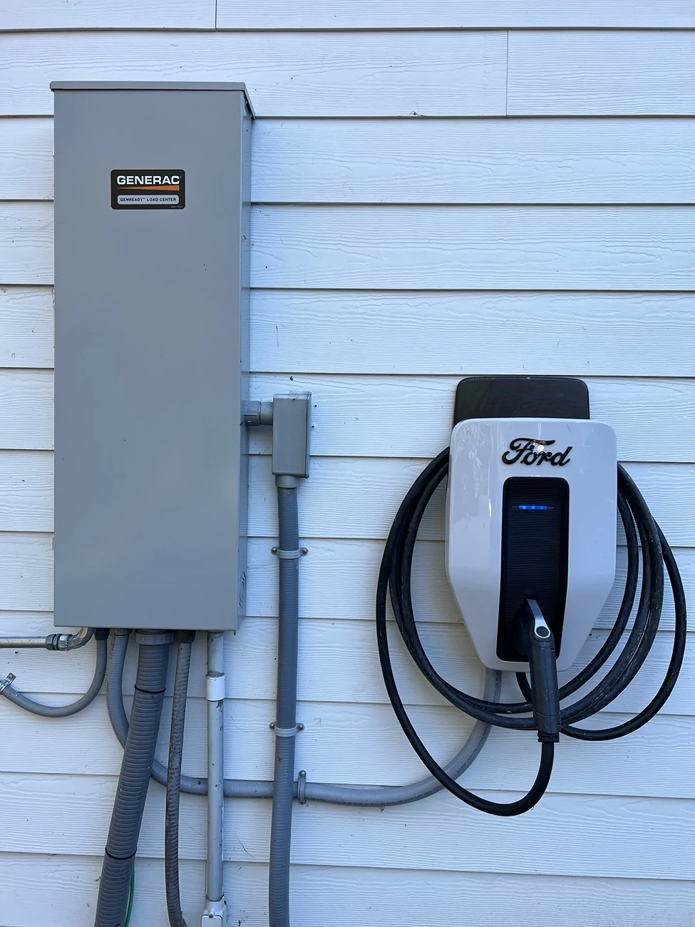 Ford F-150 Lightning Ford Charging Station Pro or Emporia Charger IMG_3578