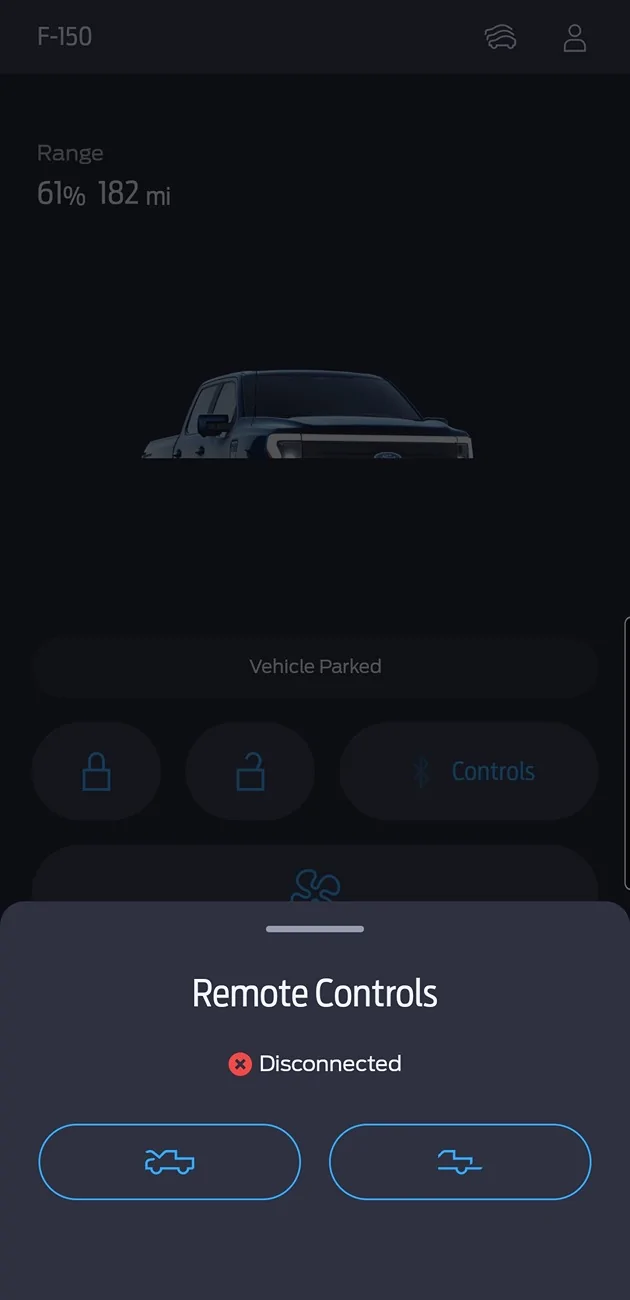 Ford F-150 Lightning Ford app v6.0.0 FKA Ford Pass, IOS Screenshot_20251016_205057_FordPass