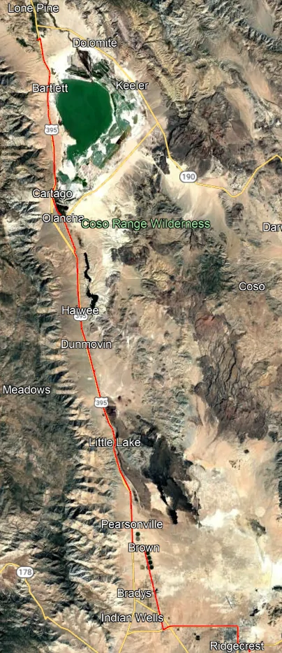 Ford F-150 Lightning Just under 800 mile trip in California P2P-31 Day 3 plot