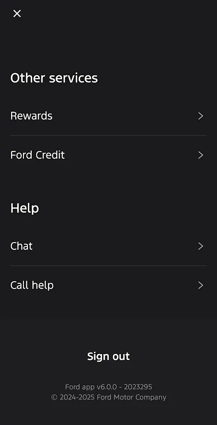Ford F-150 Lightning Ford app v6.0.0 FKA Ford Pass, IOS & Android 1761065781732-10