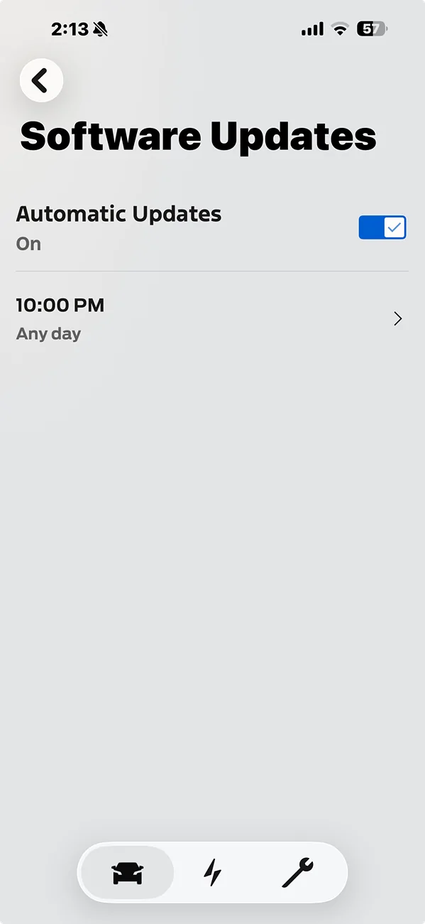 Ford F-150 Lightning First Software Update since I have owned the truck. Screenshot 2025-10-22 at 2.13.28 PM